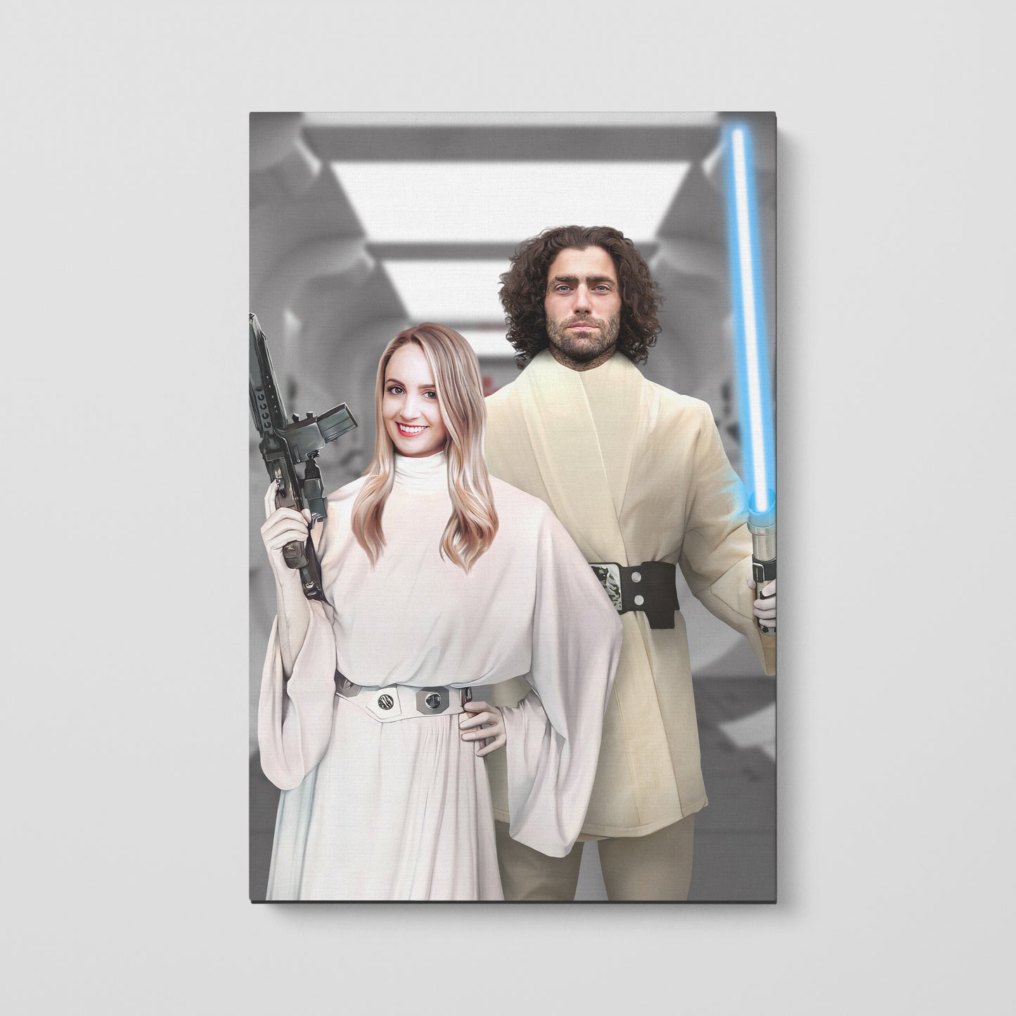 The Space Siblings - Custom Canvas