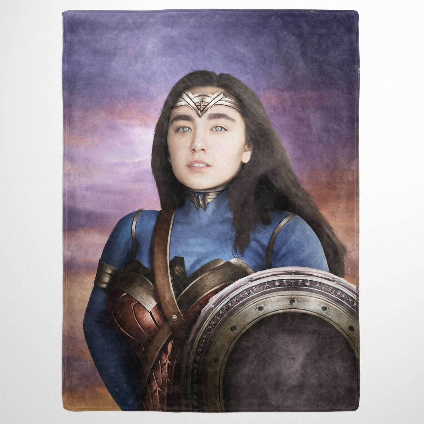 The Super Princess - Custom Fleece Blanket
