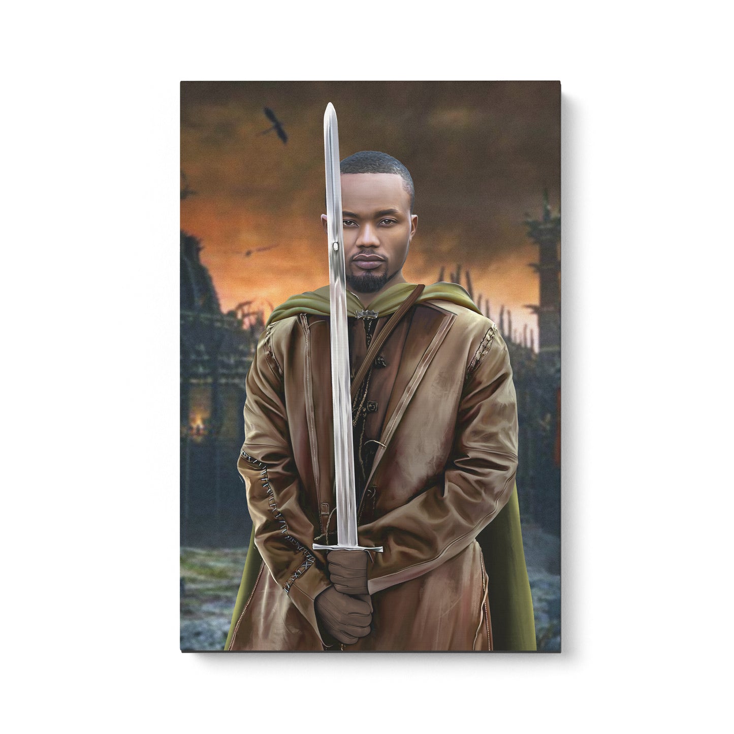 The Swordsman - Custom Canvas