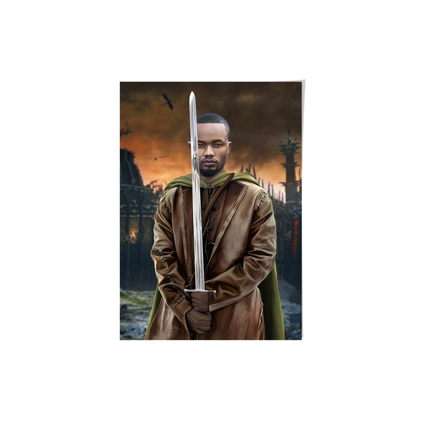 The Swordsman - Custom Poster