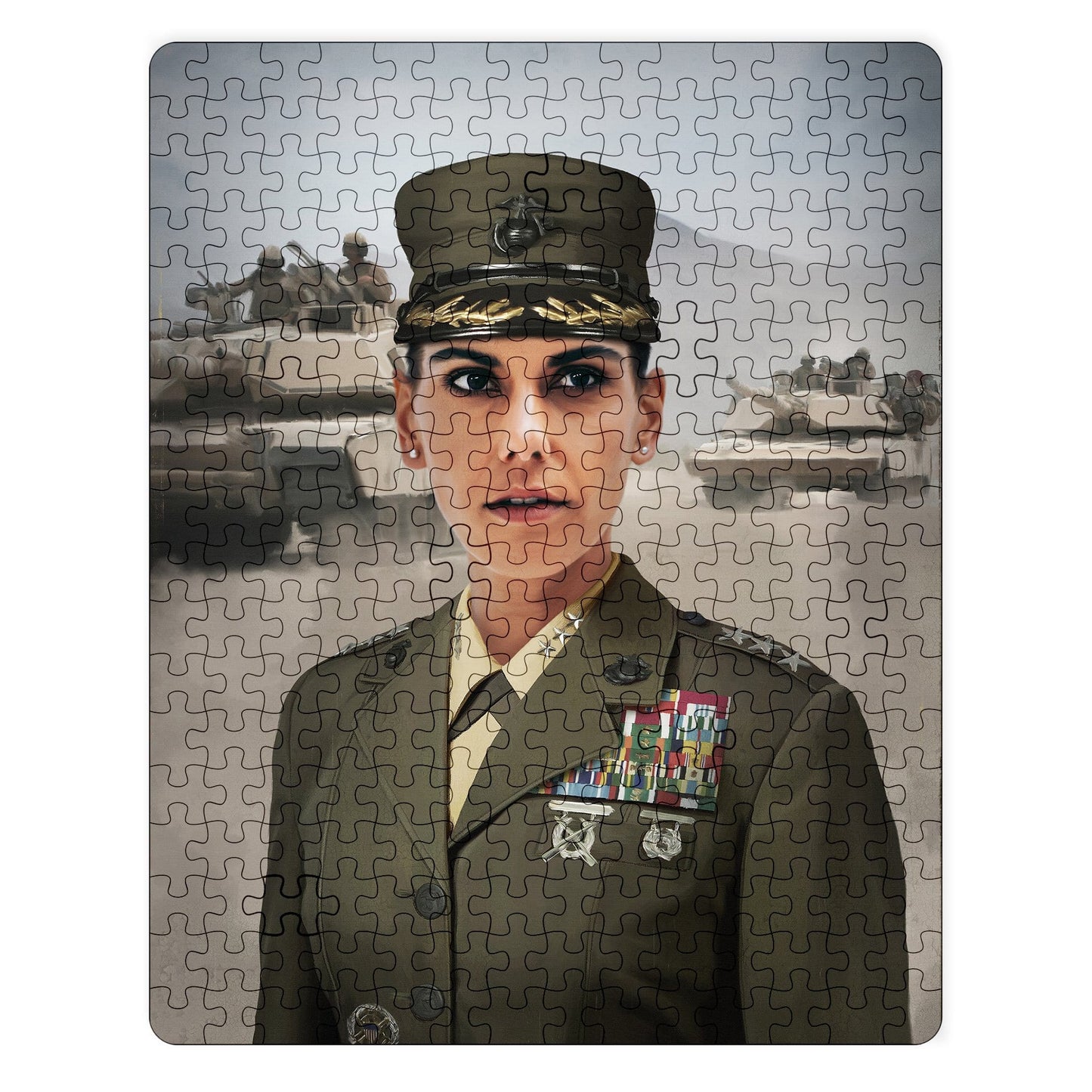 The US Military (Female) - Custom Puzzle