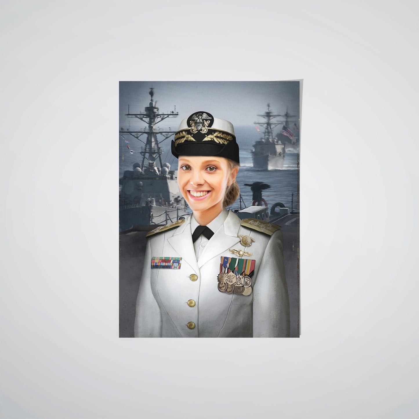 The US Navy (Female) - Custom Poster