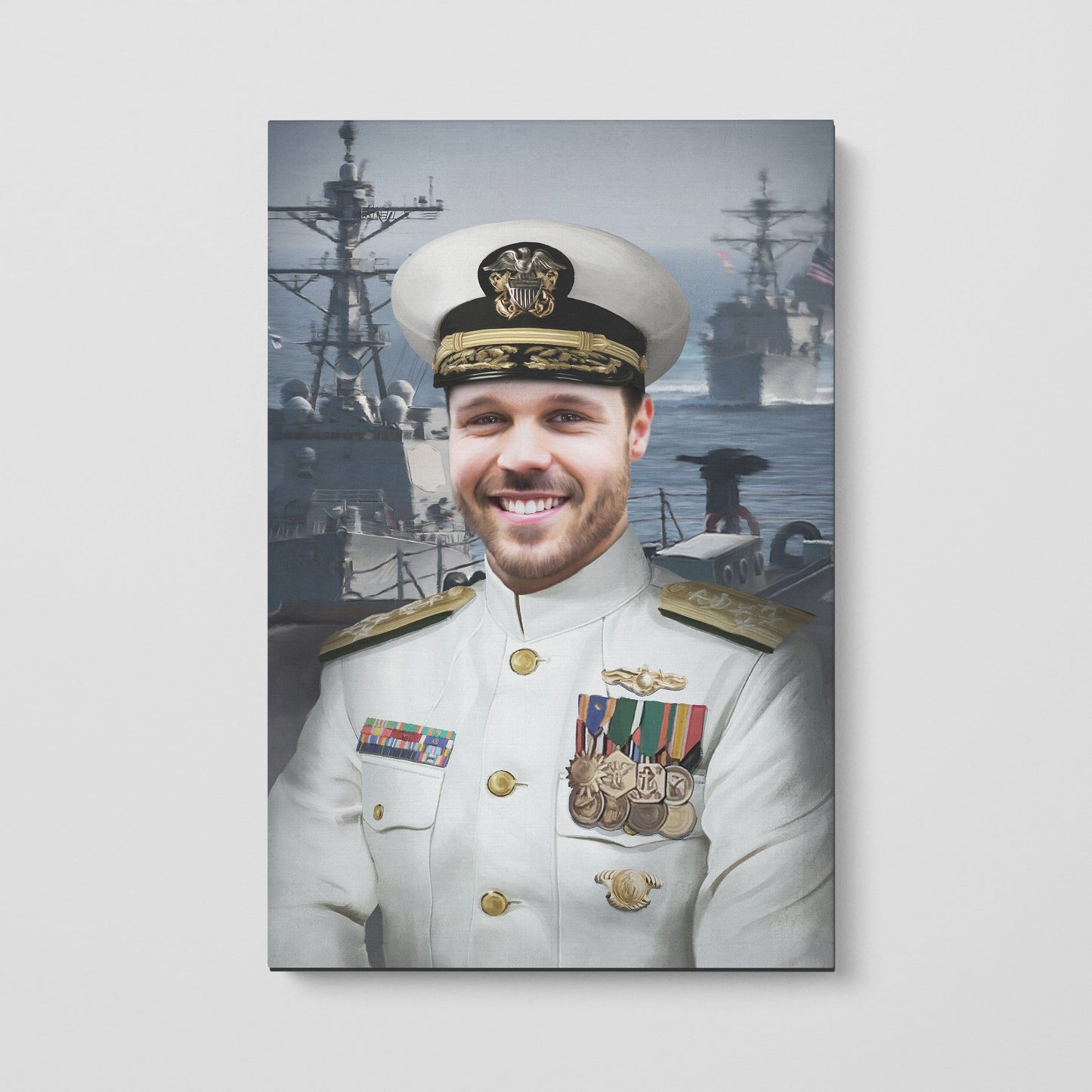 The US Navy (Male) - Custom Canvas
