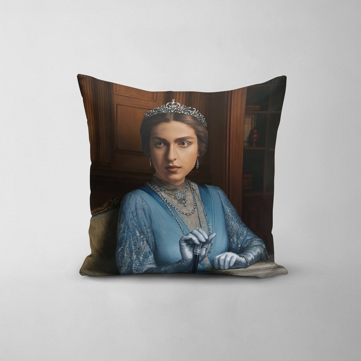 The Violet - Custom Throw Pillow
