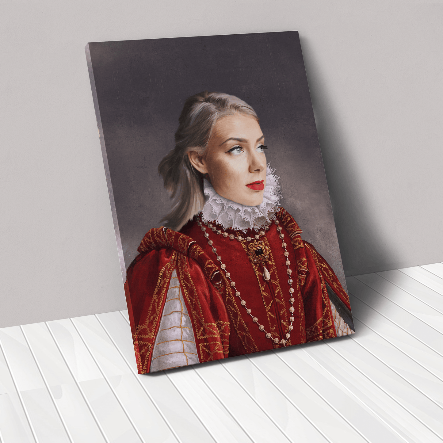 The Queen of Roses - Custom Canvas