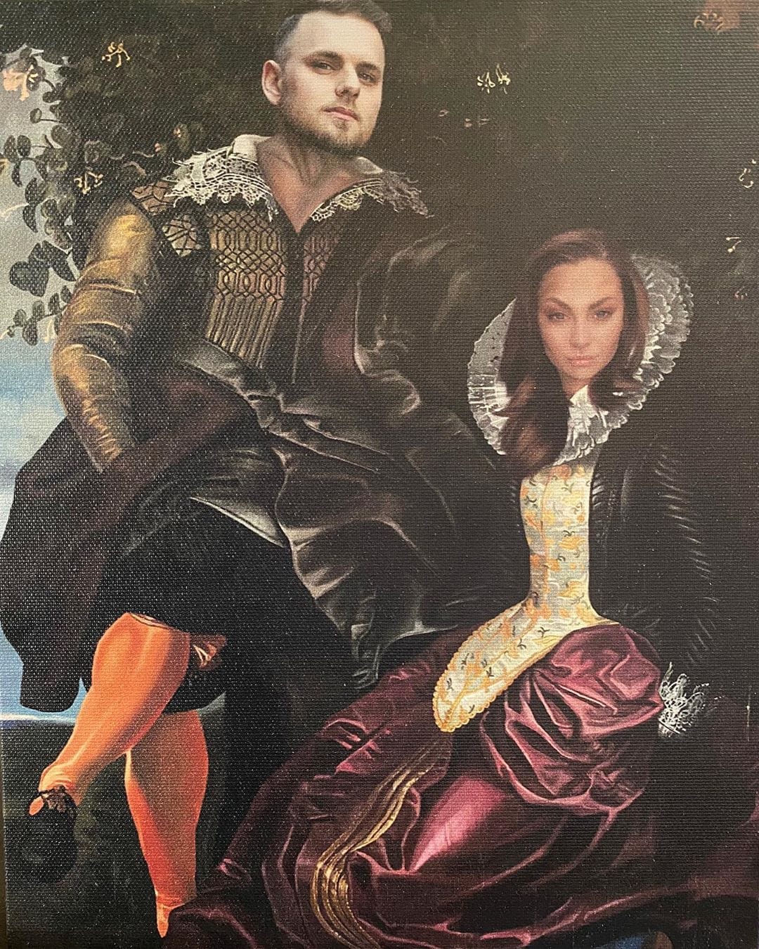 The Lovers - Custom Canvas