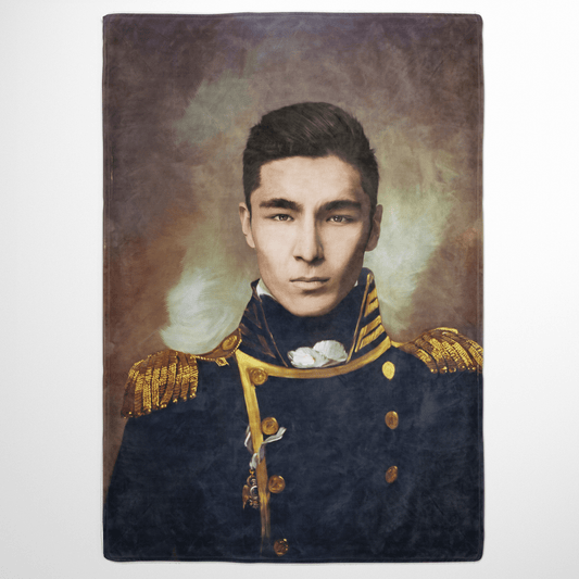 The Admiral - Custom Fleece Blanket