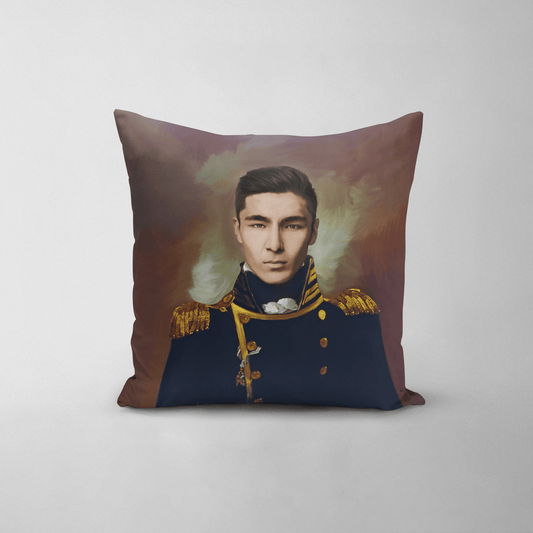 The Admiral - Custom Throw Pillow