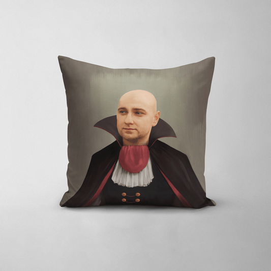 The Vampire - Custom Throw Pillow