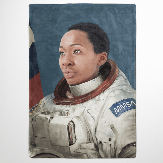 The Astronaut - Custom Fleece Blanket