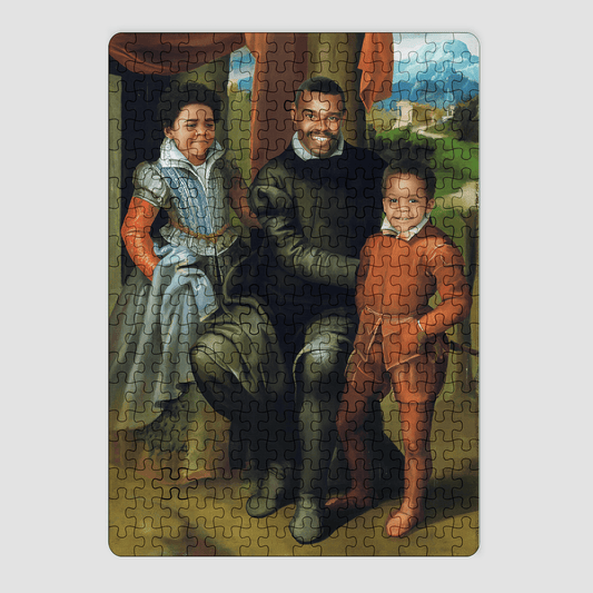The Family of Three - Custom Puzzle