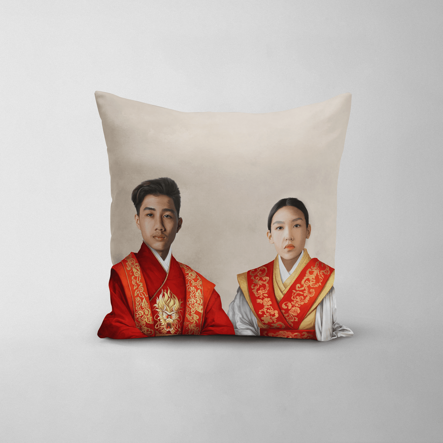 The Asian Rulers - Custom Throw Pillow