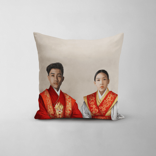 The Asian Rulers - Custom Throw Pillow