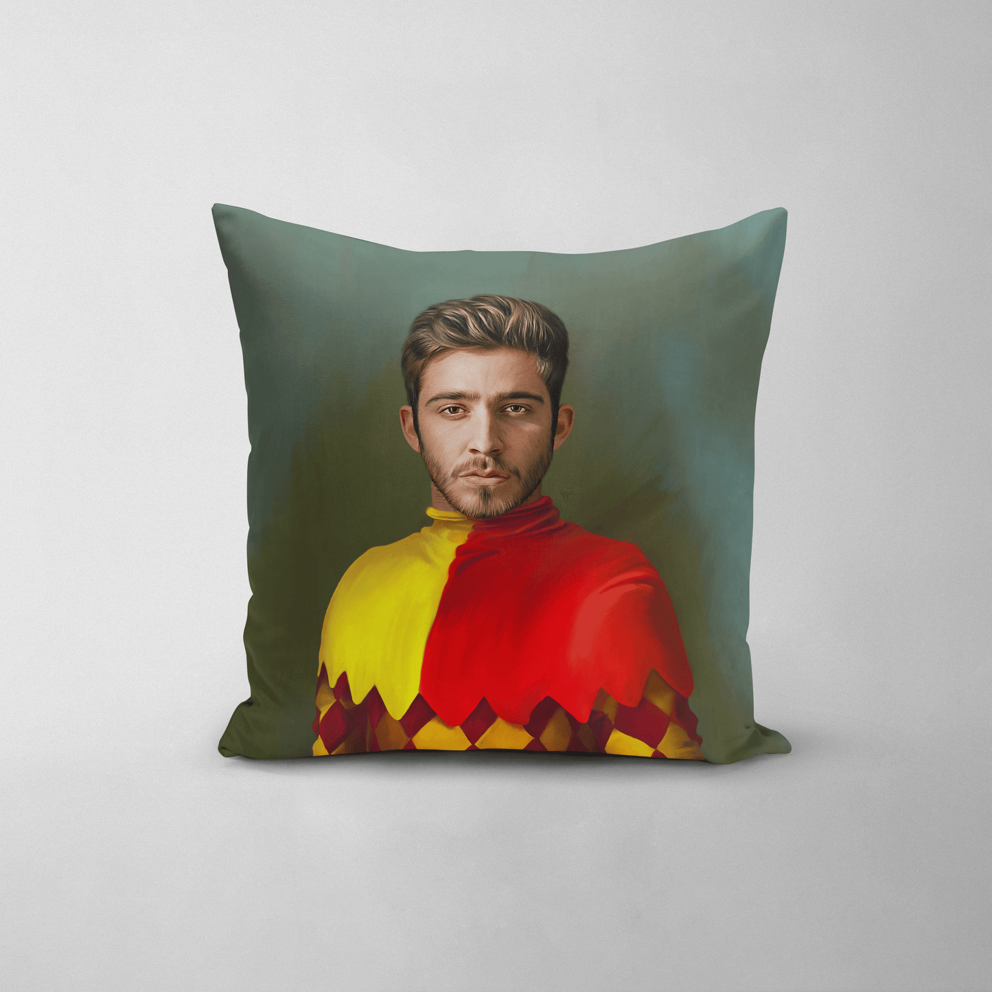 The Jester - Custom Throw Pillow