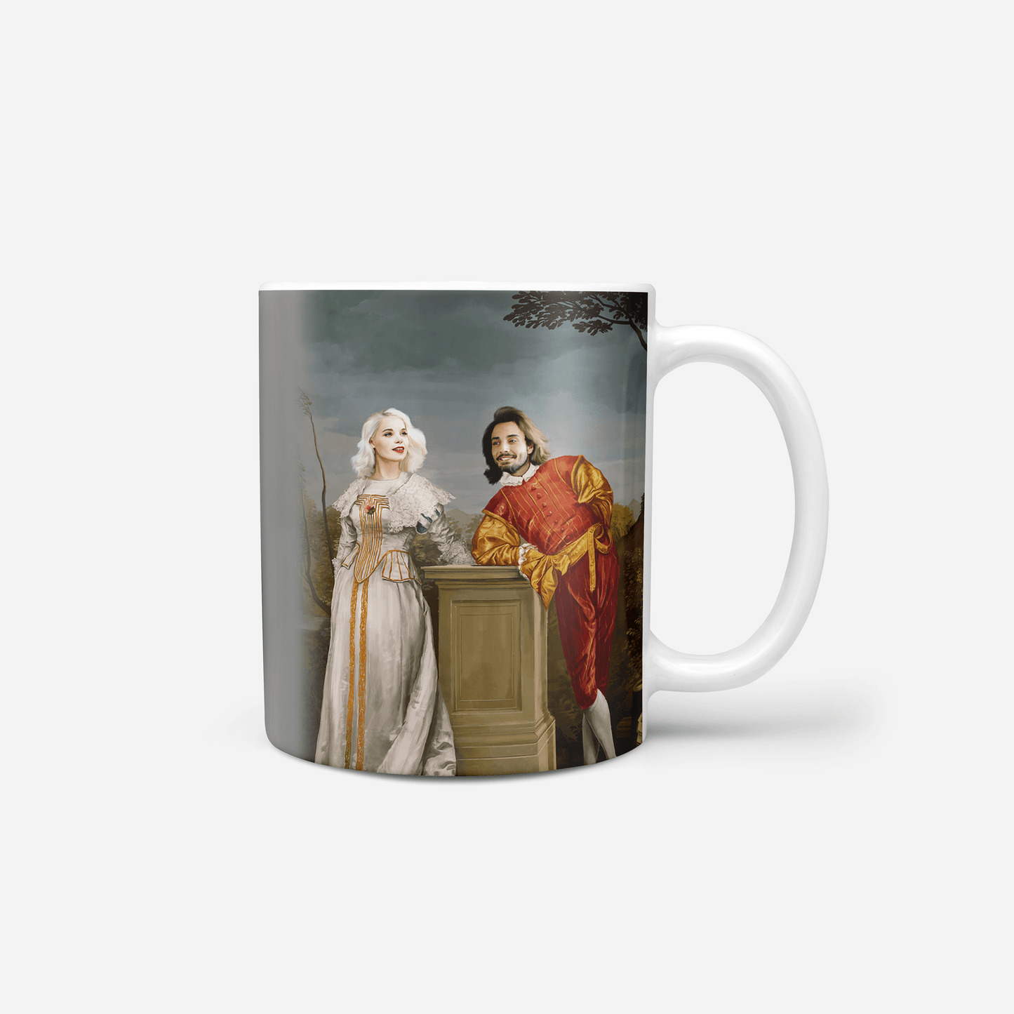 The Courtly Couple - Custom Mug