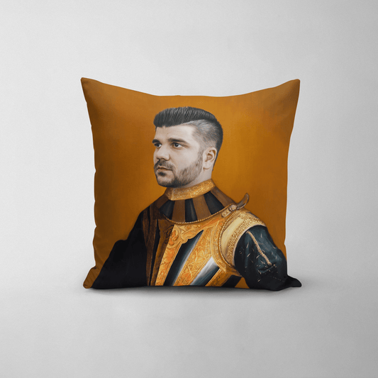 The Knight - Custom Throw Pillow