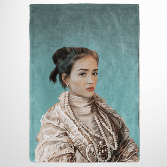 The Queen Regent - Custom Fleece Blanket