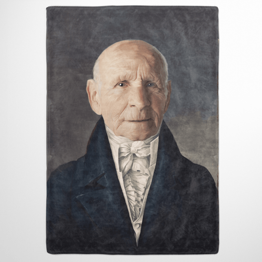 The Aristocrat - Custom Fleece Blanket