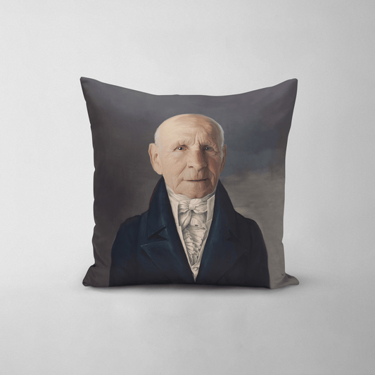 The Aristocrat - Custom Throw Pillow