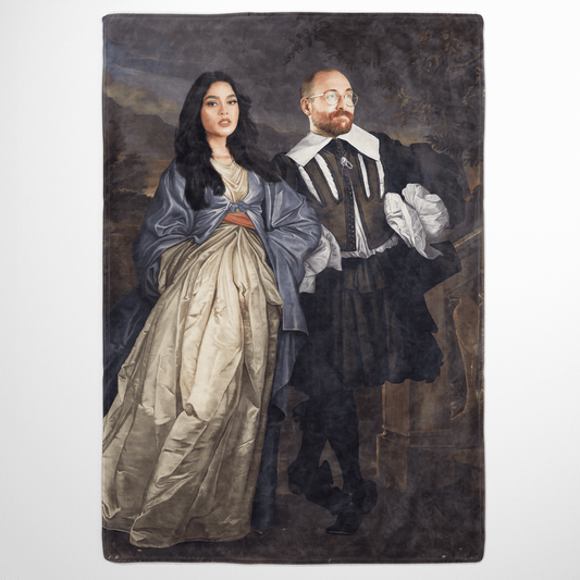 The Midnight Stroll - Custom Fleece Blanket