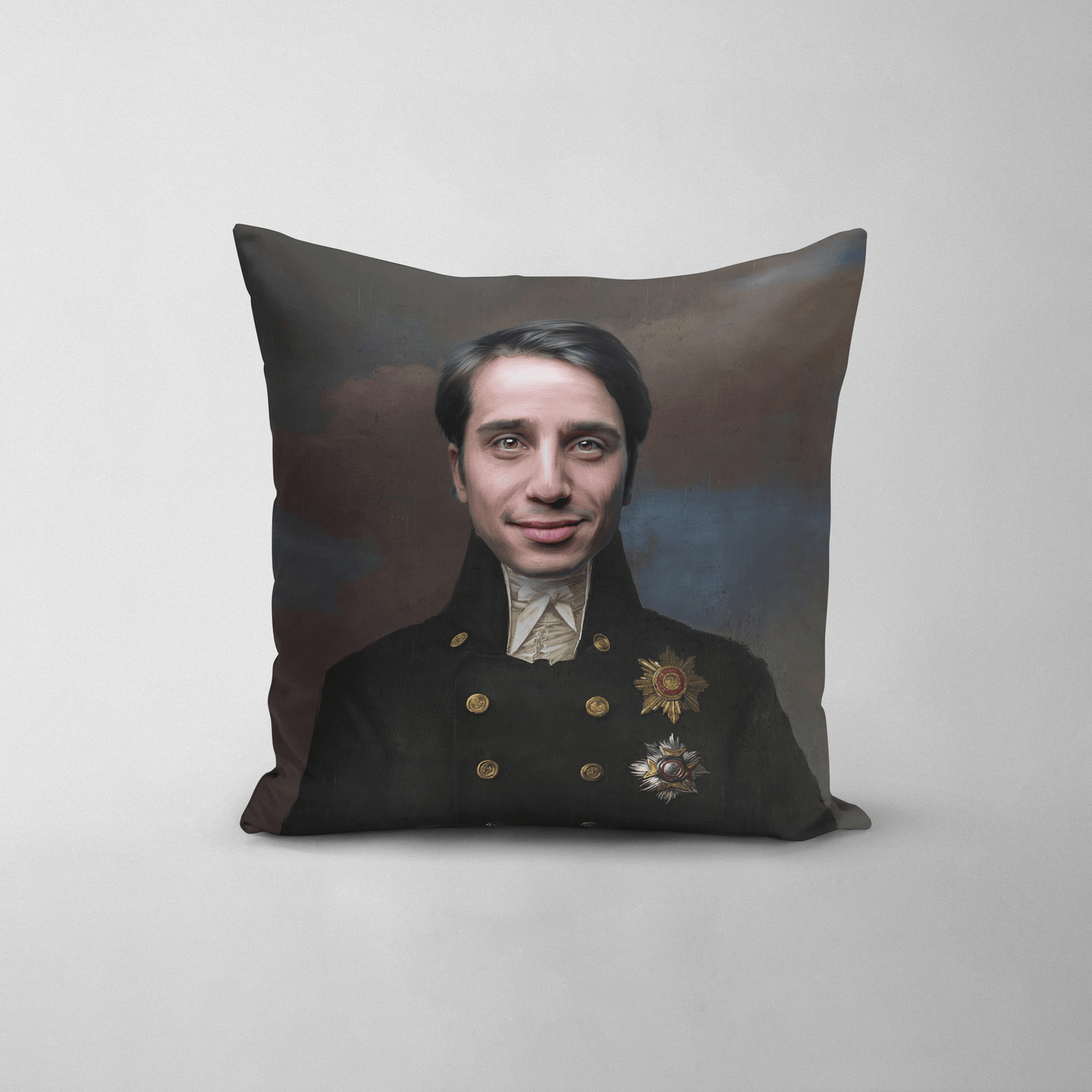The Captain - Custom Throw Pillow