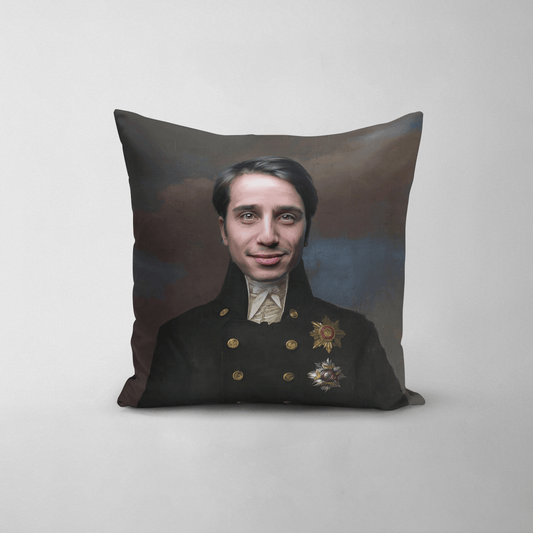 The Captain - Custom Throw Pillow