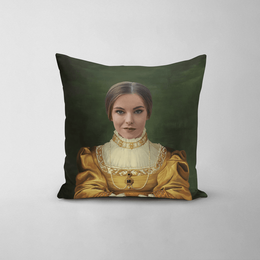 The Golden Girl - Custom Throw Pillow