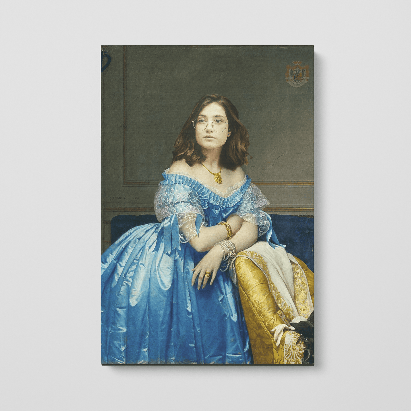 Custom Portrait of Princesse de Broglie Final, 1853