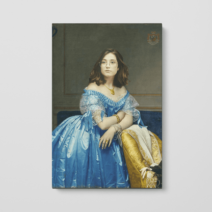 Custom Portrait of Princesse de Broglie Final, 1853