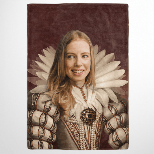The Queen - Custom Fleece Blanket