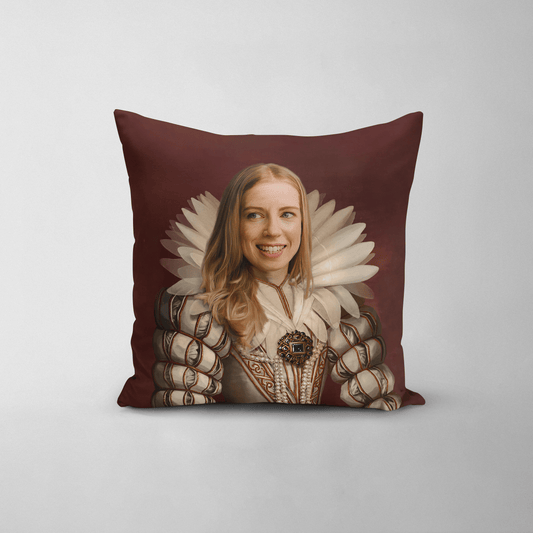 The Queen - Custom Throw Pillow