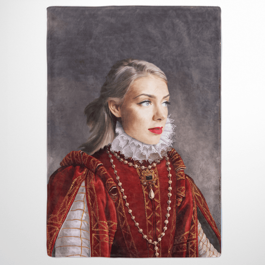 The Queen of Roses - Custom Fleece Blanket