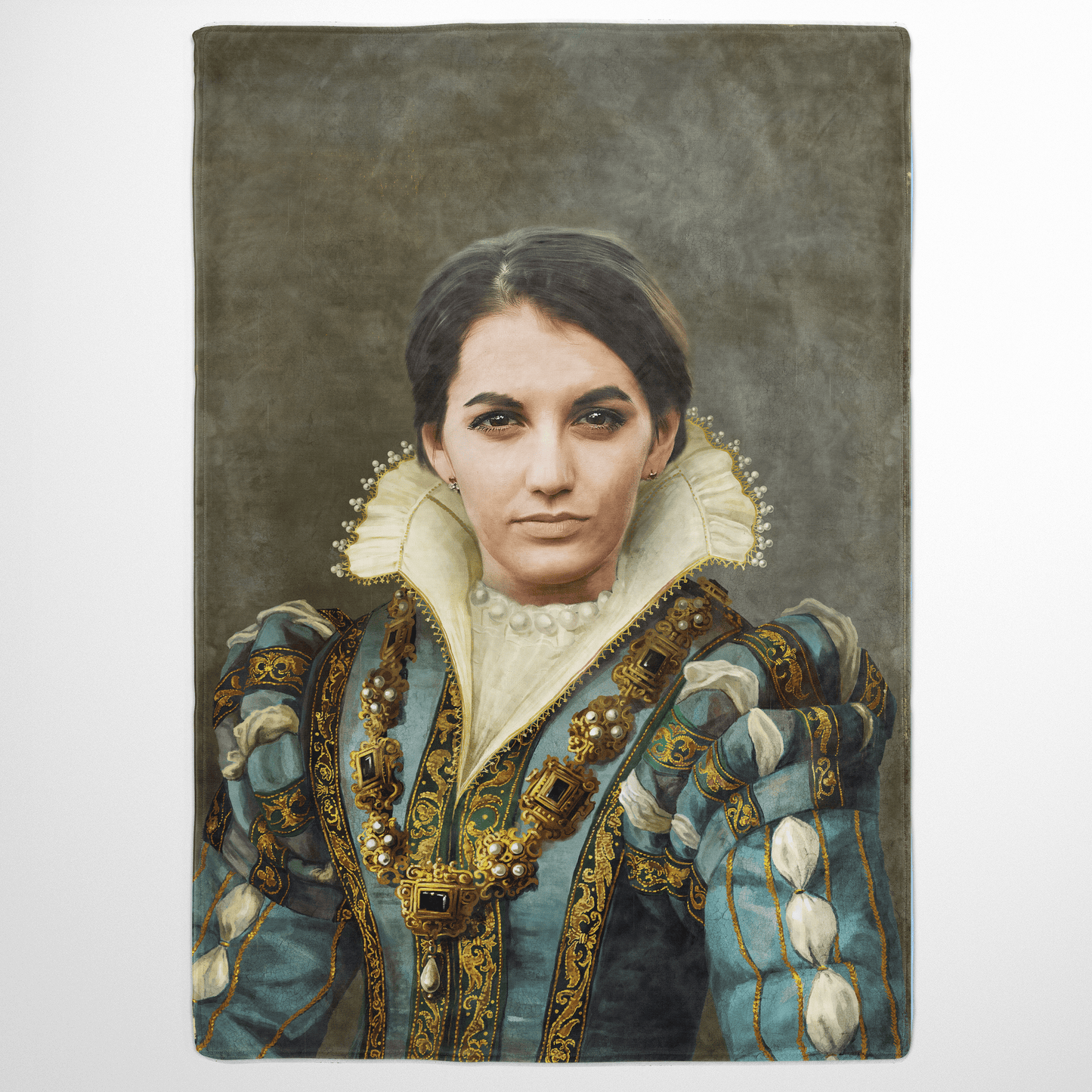 The Sapphire Queen - Custom Fleece Blanket