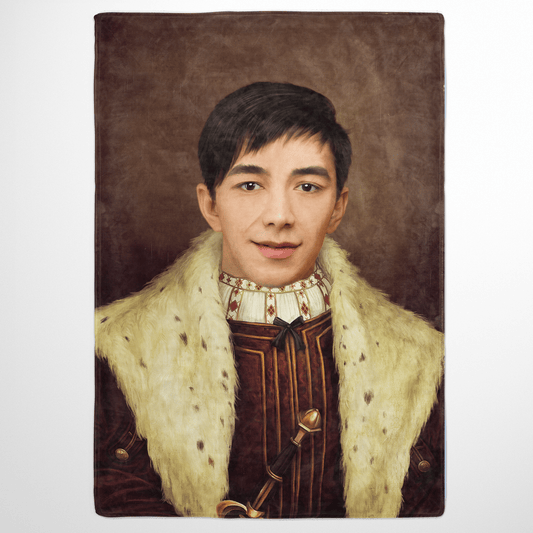 The Young King - Custom Fleece Blanket