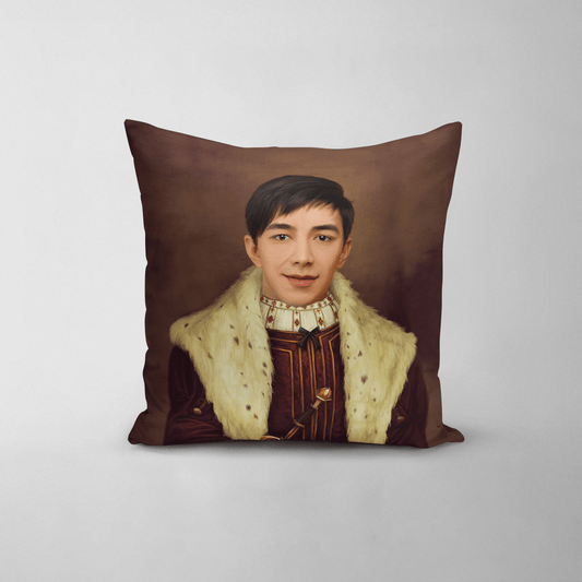 The Young King - Custom Throw Pillow