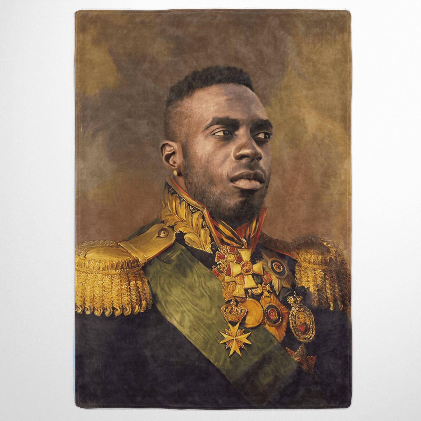 The Colonel - Custom Fleece Blanket