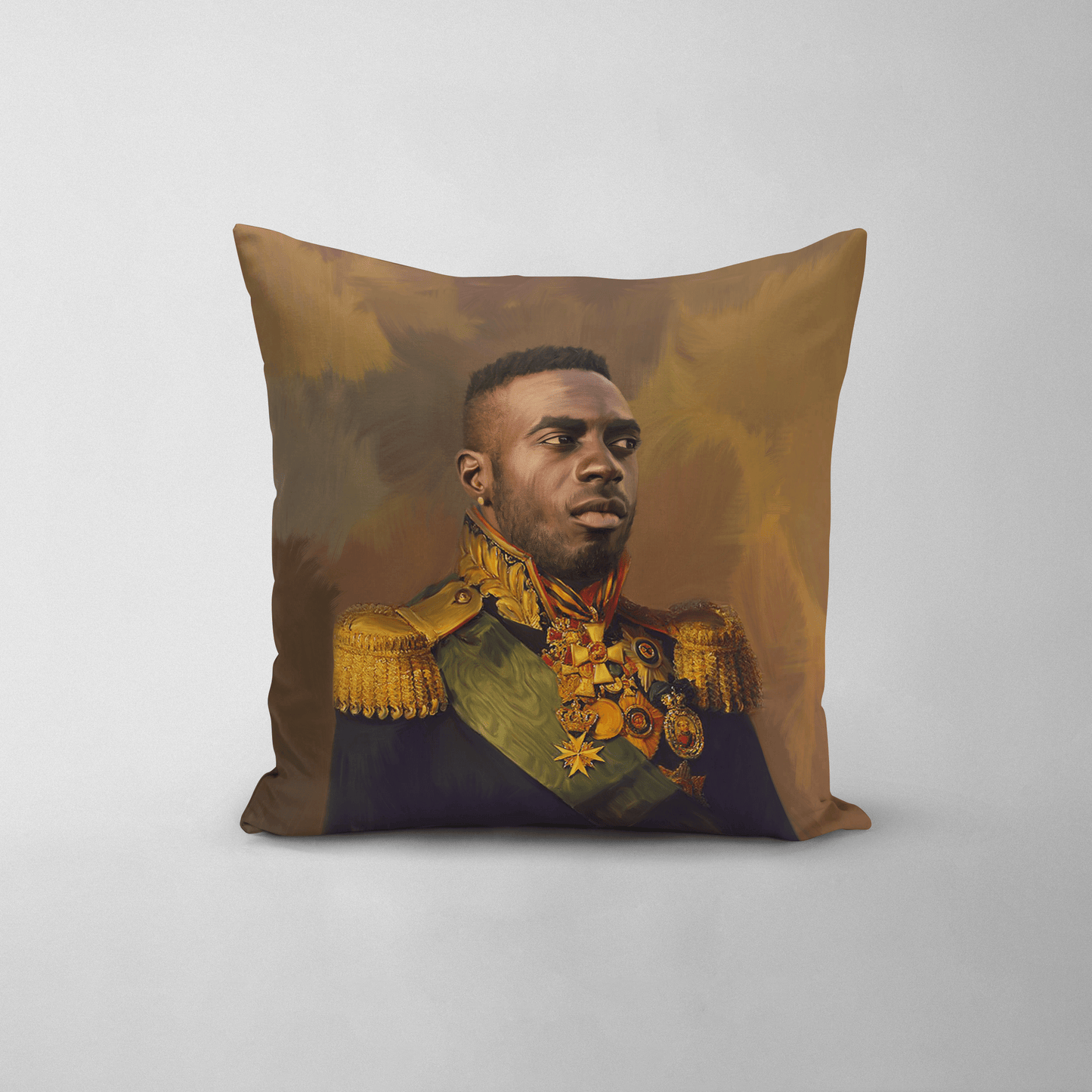The Colonel - Custom Throw Pillow