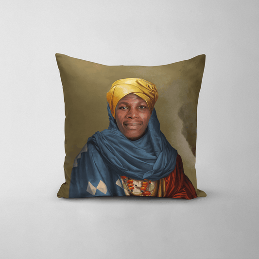 The African Prince - Custom Throw Pillow