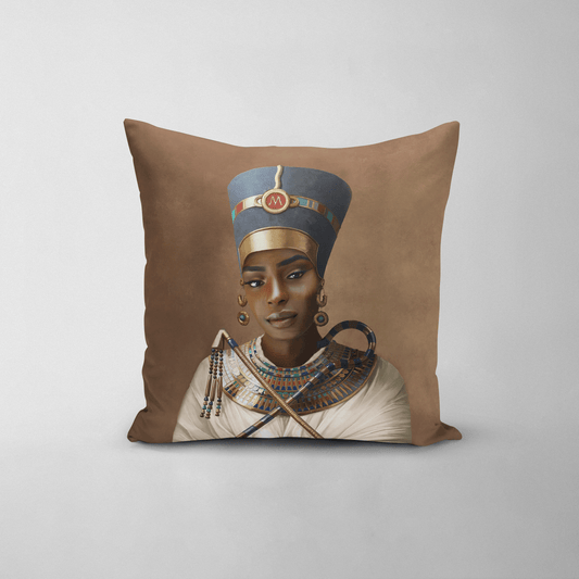 The Egyptian Queen - Custom Throw Pillow
