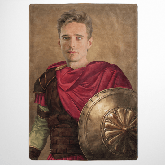 The Gladiator - Custom Fleece Blanket
