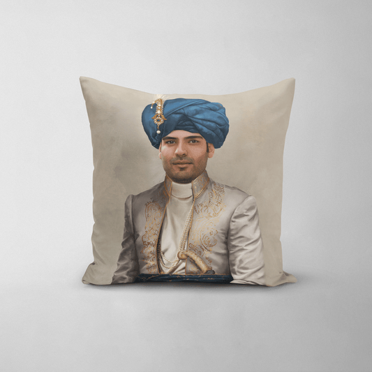 The Persian Prince - Custom Throw Pillow