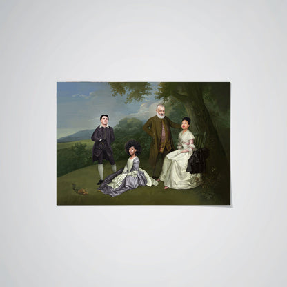 The Family Picnic - Custom Poster