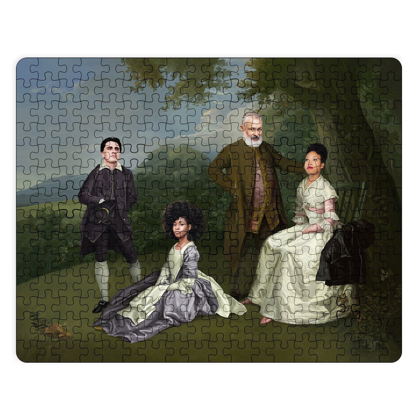 The Family Picnic - Custom Puzzle