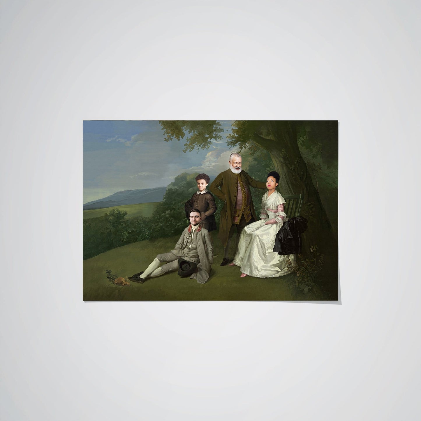 The Family Picnic - Custom Poster