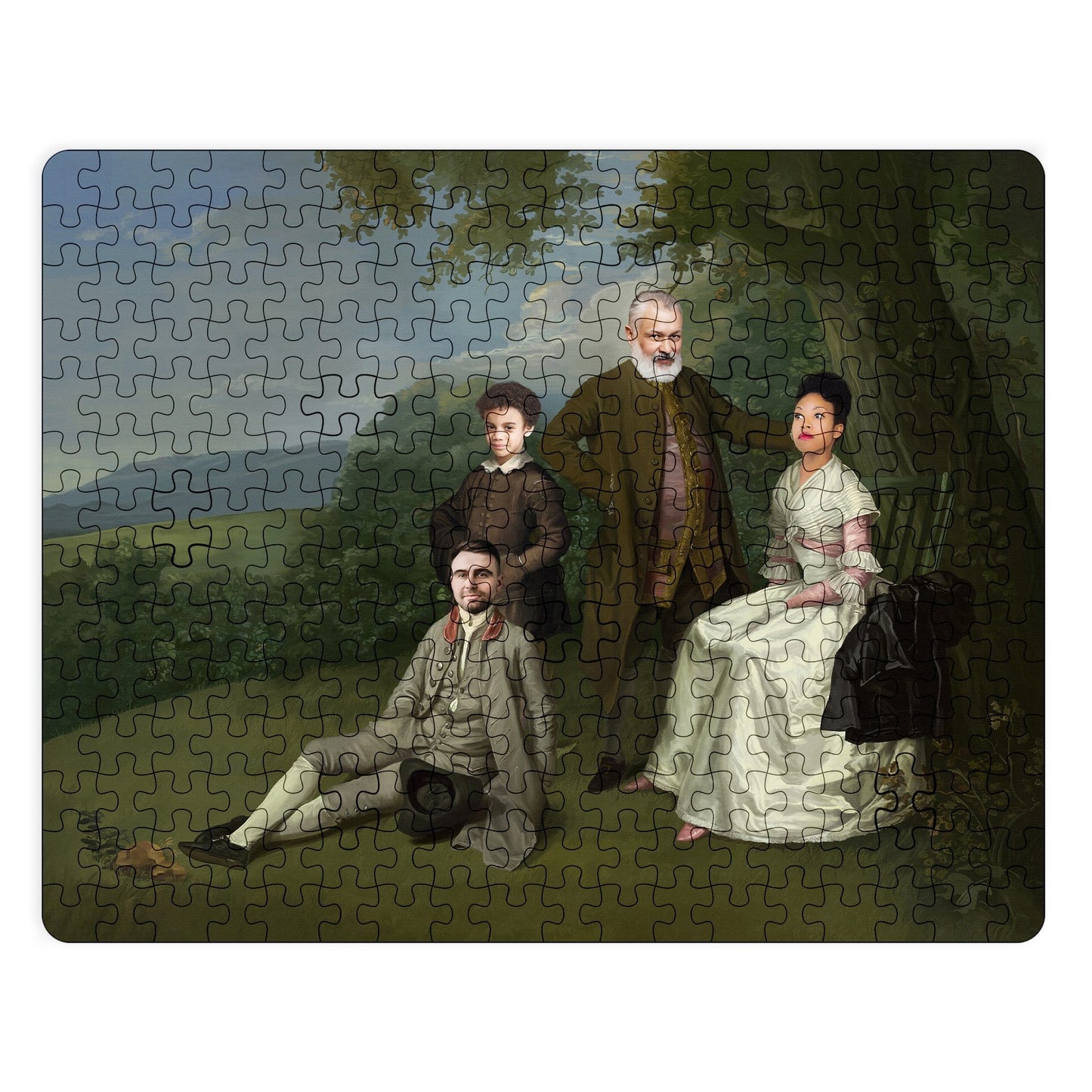 The Family Picnic - Custom Puzzle
