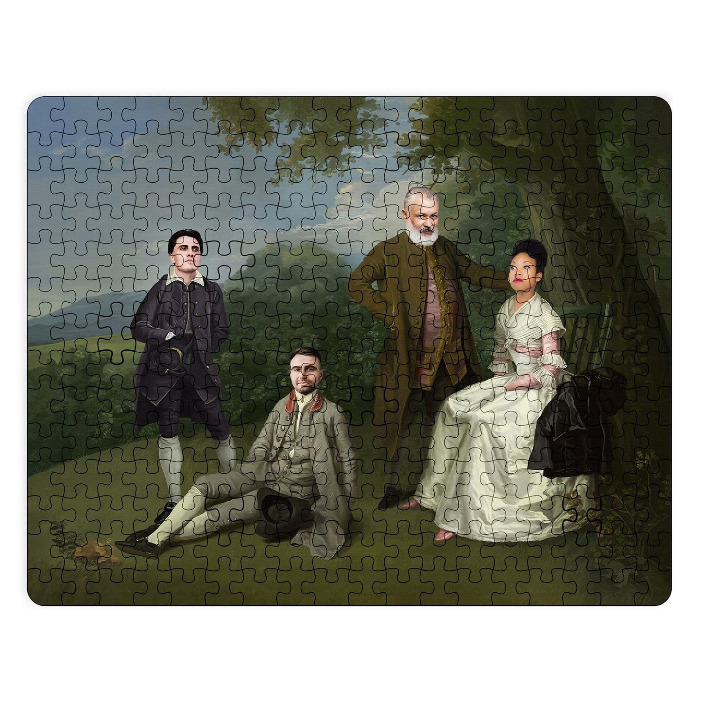 The Family Picnic - Custom Puzzle