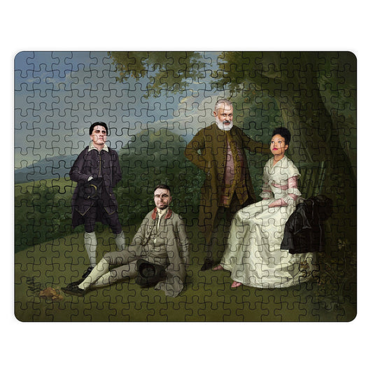 The Family Picnic - Custom Puzzle