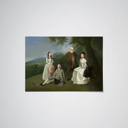 The Family Picnic - Custom Poster