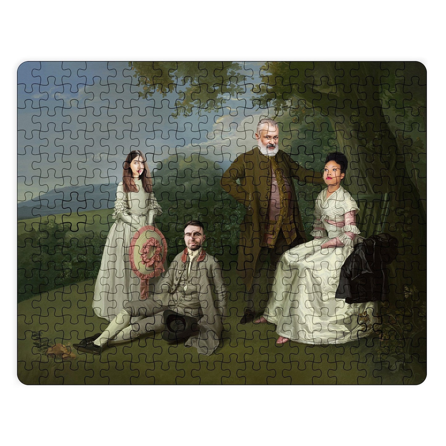 The Family Picnic - Custom Puzzle