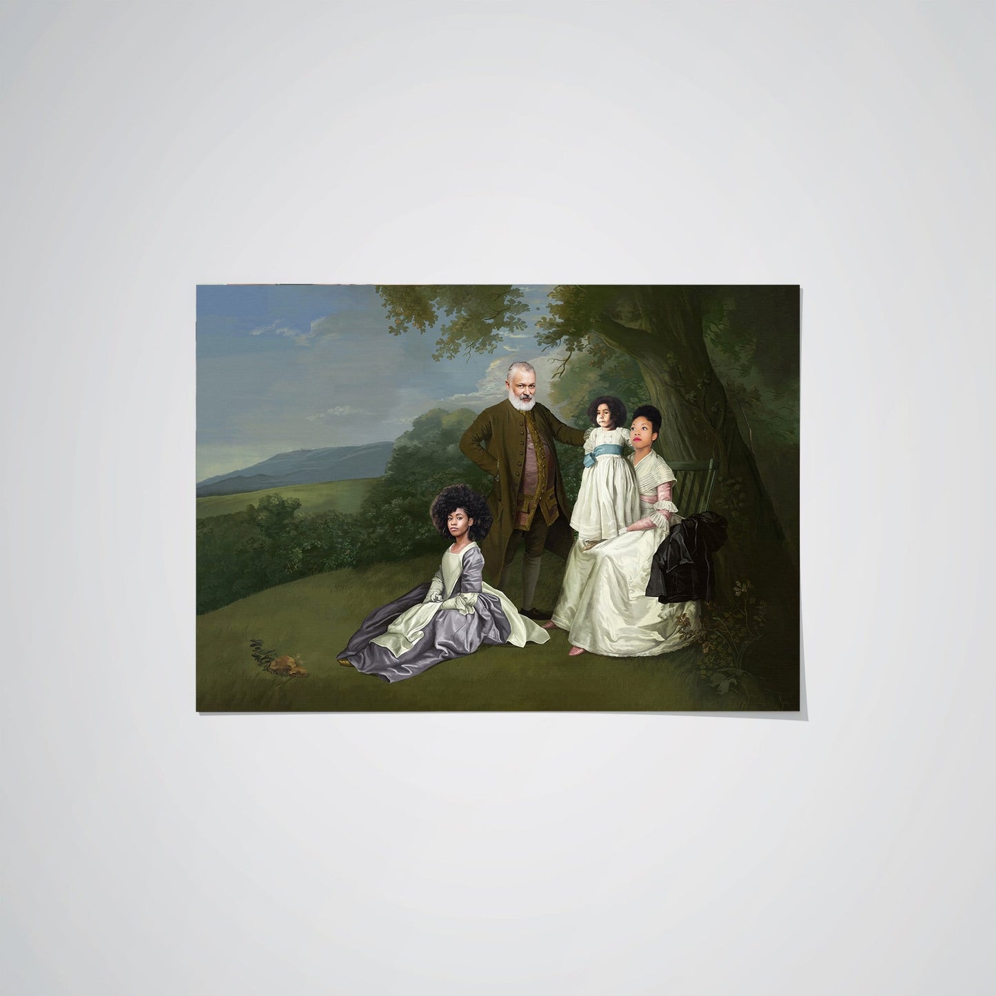 The Family Picnic - Custom Poster